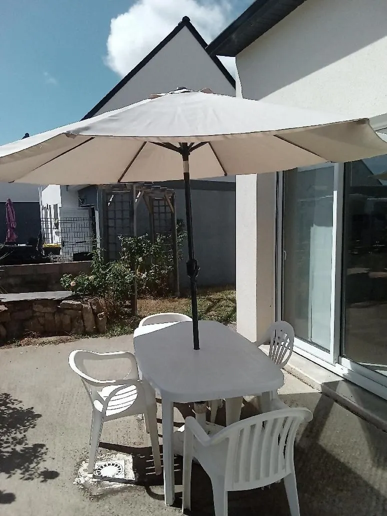 בית נופש קונקרנו Agreable Maison Au Calme 5 Min Des Plages Parking
